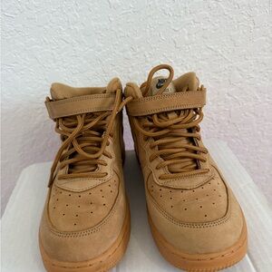 Nike Brown High-Top Sneakers